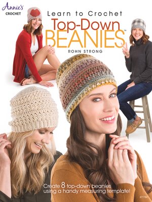 cover image of Learn to Crochet Top-Down Beanies